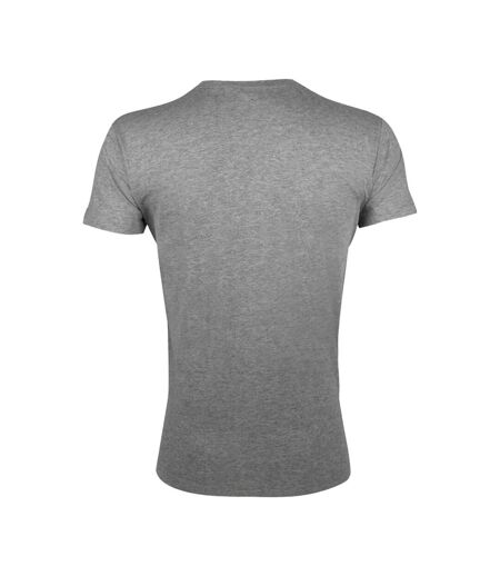 T-shirt Regent Adulte Gris Chiné SOLS
