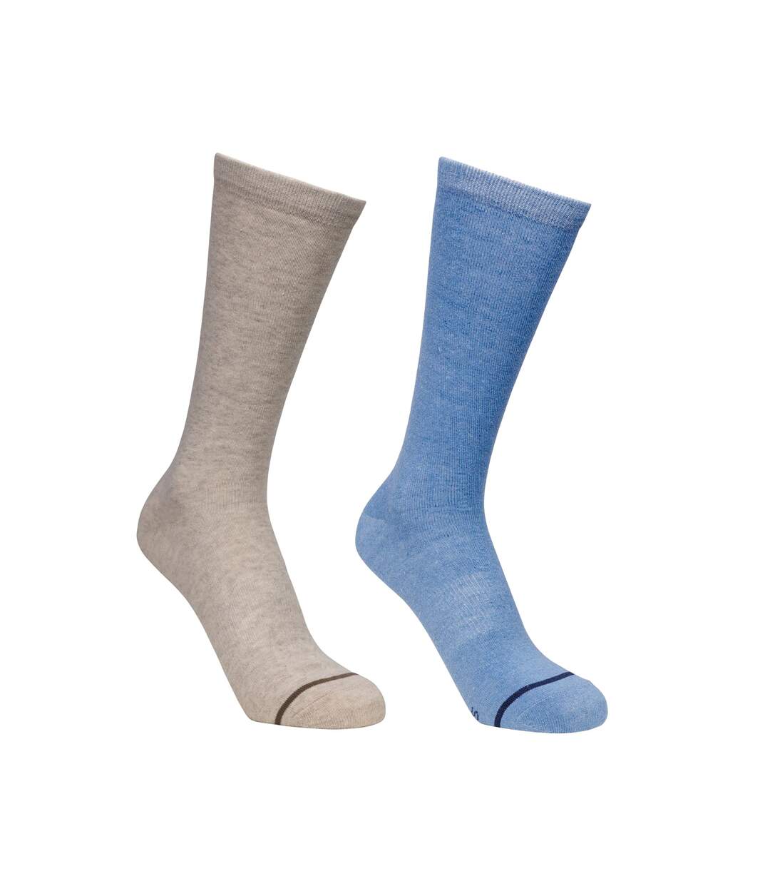 Chaussettes Heathan Adulte Beige Blanc Cassé Bleu Gris Trespass-4