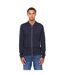 Mens Melfi Knitted Zip-off Jumper Navy Duck And Cover-2