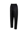 Regatta Unisex Adult Packaway Waterproof Jacket And Trousers Set (Black)
