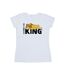 Disney T-shirt en coton Femme/Ladies The Lion King Daddy Is King (Blanc) - UTBI25323-1