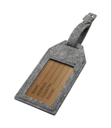 Étiquette Pour Bagage Taille Unique Gris Floso