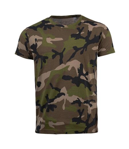 SOLS Mens Camo Short Sleeve T-Shirt (Camouflage)