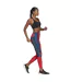 Legging Motif/style 3 Rayures Marimekko Run Icons Femme Noir Adidas-1