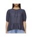 Blouse marine femme pieces pia 2/4-2