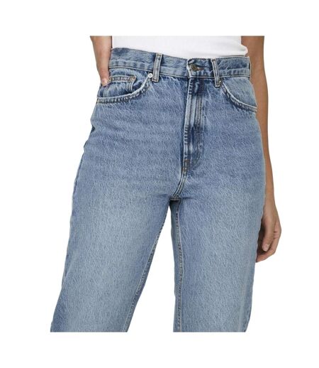 Jean droit bleu femme only riley - w26-l32