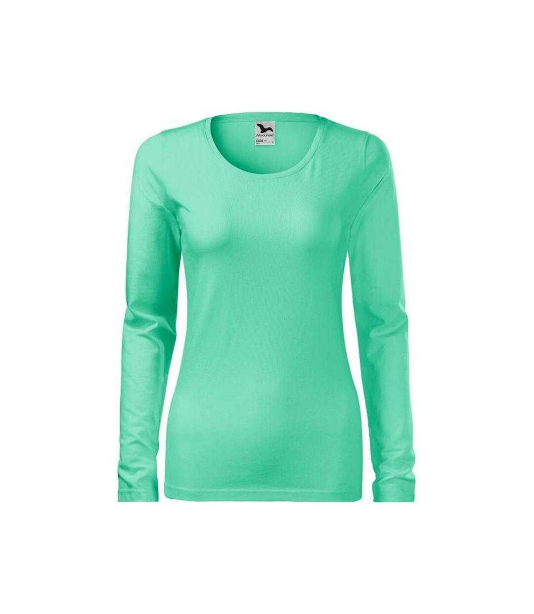 T-shirt Manches Longues Femme Vert Clair Malfini-1