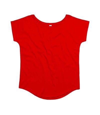 T-shirt femme rouge Mantis