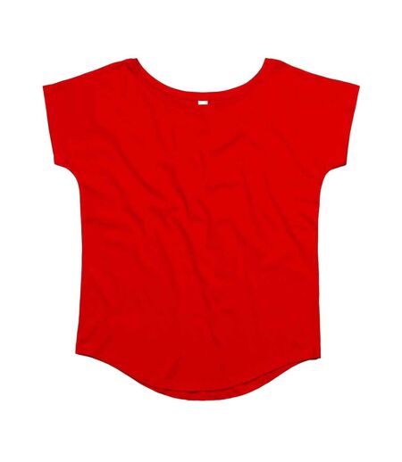 T-shirt femme rouge Mantis