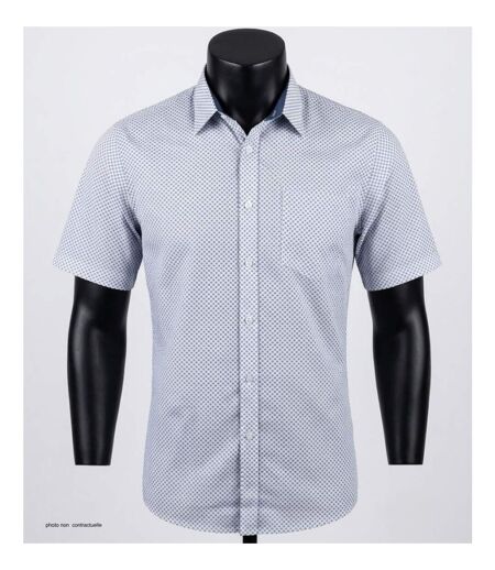 Chemise manches courtes à motifs CH4033