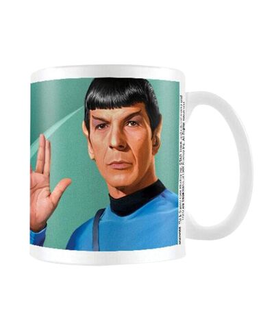 Star Trek Green Spock Mug (Green/Blue/White) (One Size) - UTPM1811