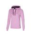 Sweat à Capuche Mauve Femme Mizuno Athletic Hoody - L