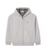 Mens Hooded Full Zip Hoodie Grey Lacoste-2