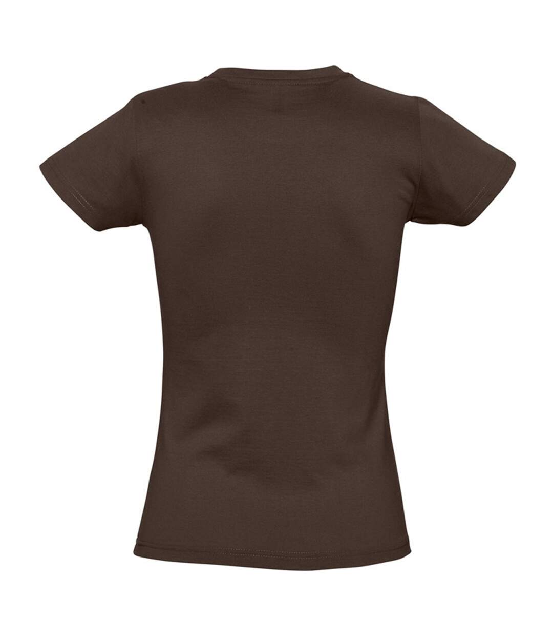 T-shirt imperial femme marron SOLS-2