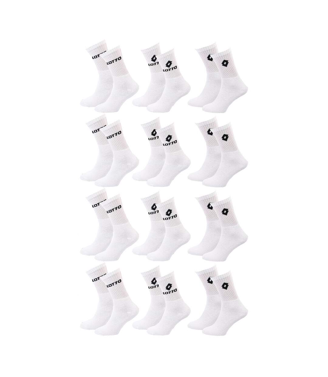 Chaussettes Homme LOTTO - Pack de 12-1