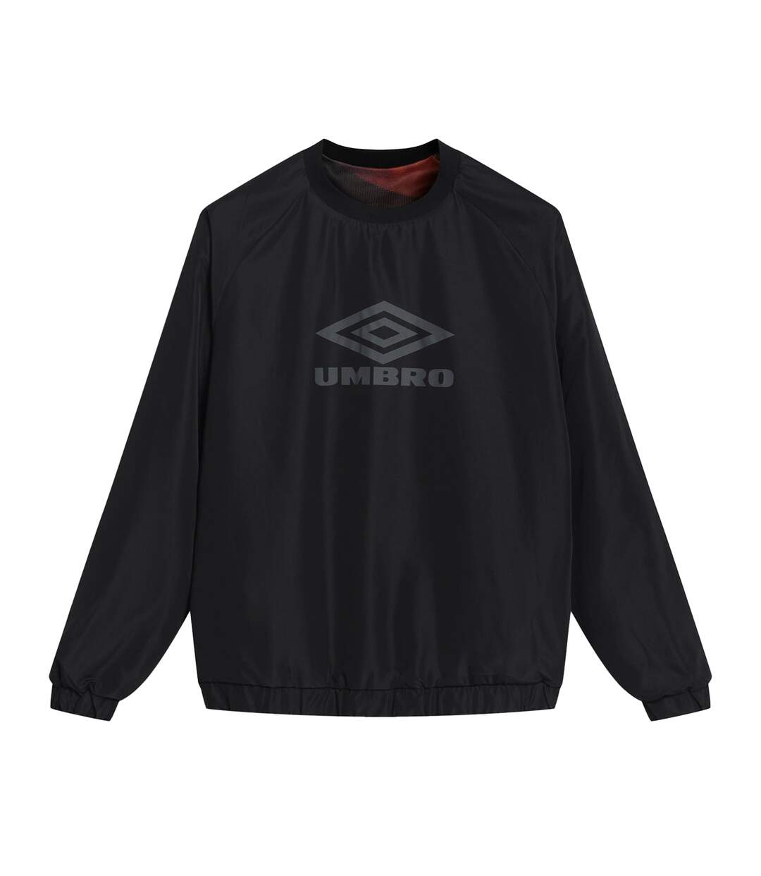 Mens Reversible Top Black Orange Umbro-1
