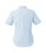 Premier Womens/Ladies Signature Oxford Short Sleeve Work Shirt (Light Blue) - UTRW2821