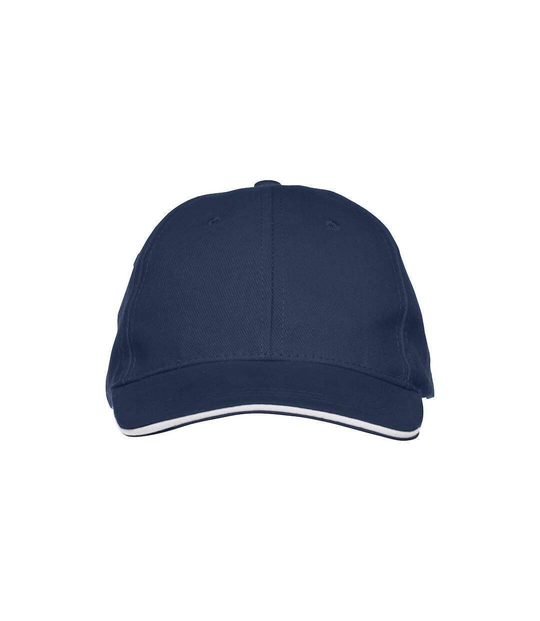 Casquette davis adulte bleu marine Clique-1