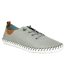 Tennis st ives femme gris / blanc Lunar-1