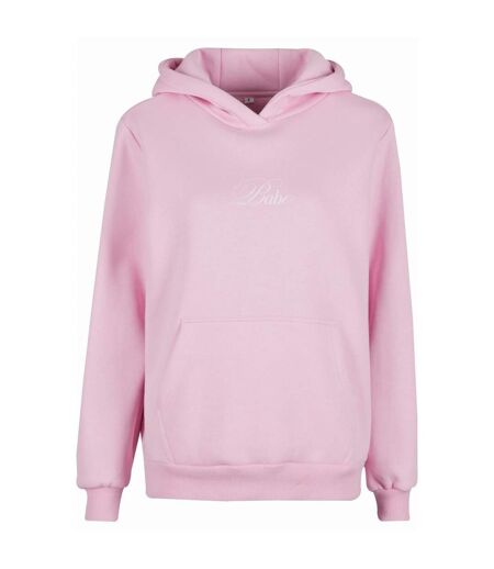 Sweat À Capuche Duveteux Babe Womens/ladies Rose Tendre Miss Tee