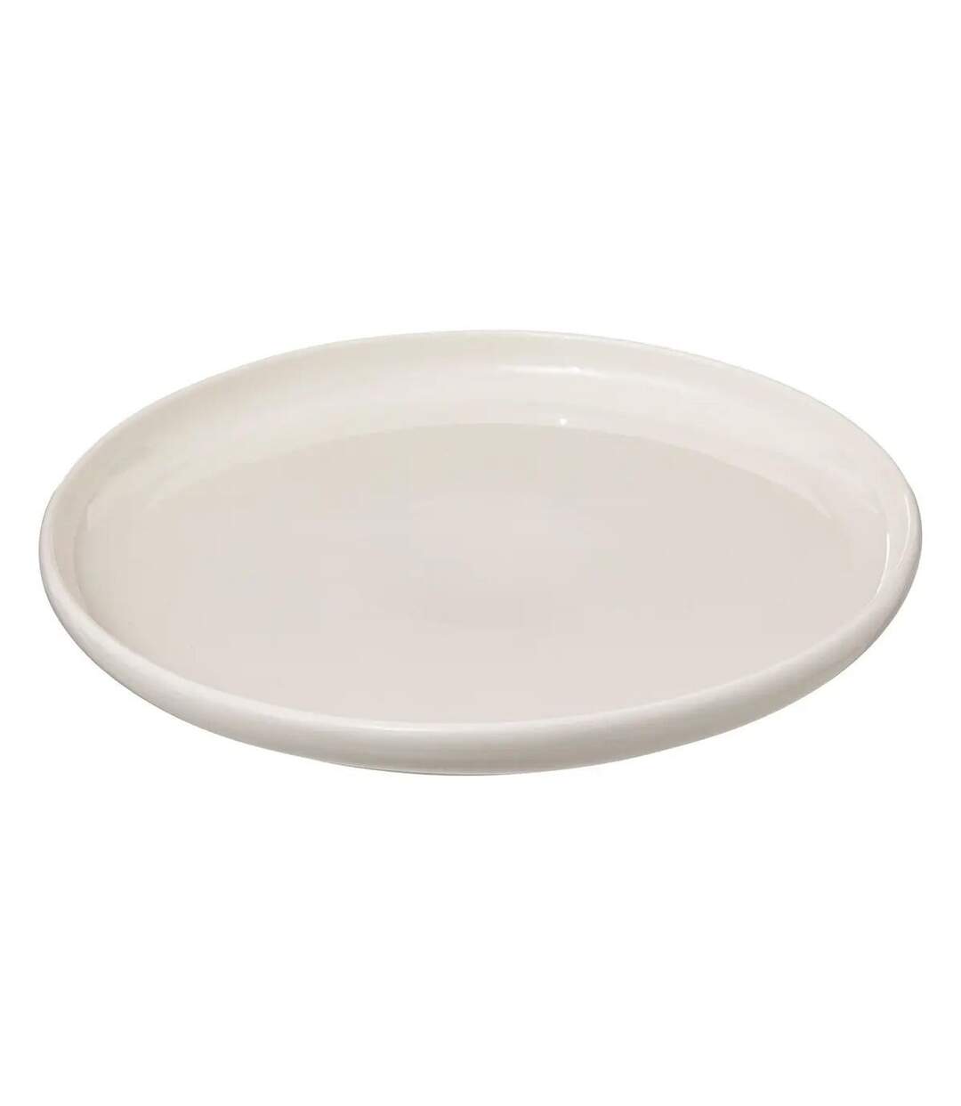 Lot de 6 Assiettes Plates Nora 27cm Blanc-2