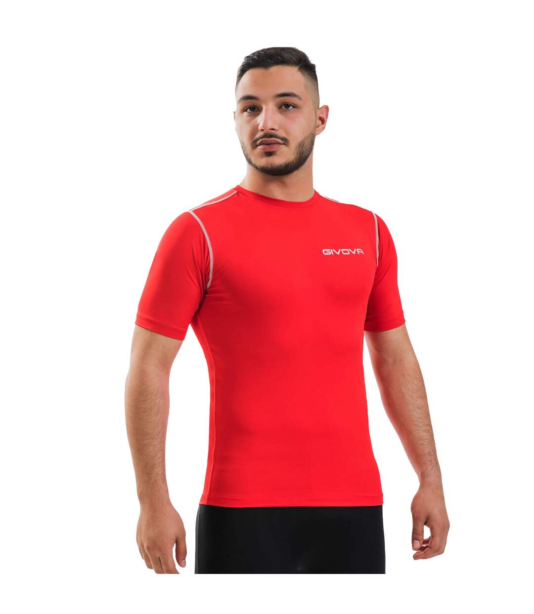 T-shirt Corpus Homme Rouge Givova-1