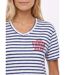 T-shirt rayé marinière Amour et Soleil-4