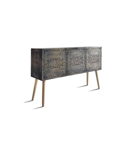 Coffre de Rangement Malina 100cm Cuivre & Or