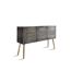 Coffre de Rangement Malina 100cm Cuivre & Or-2