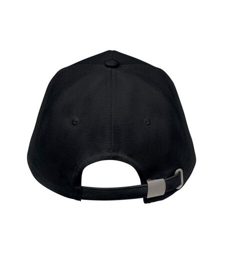 Bicca Organic Cotton Baseball Cap Black MidOcean