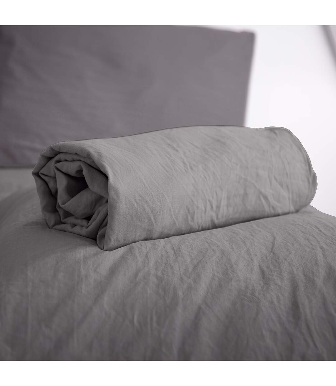 Drap housse MILA micro lavée polyester-3