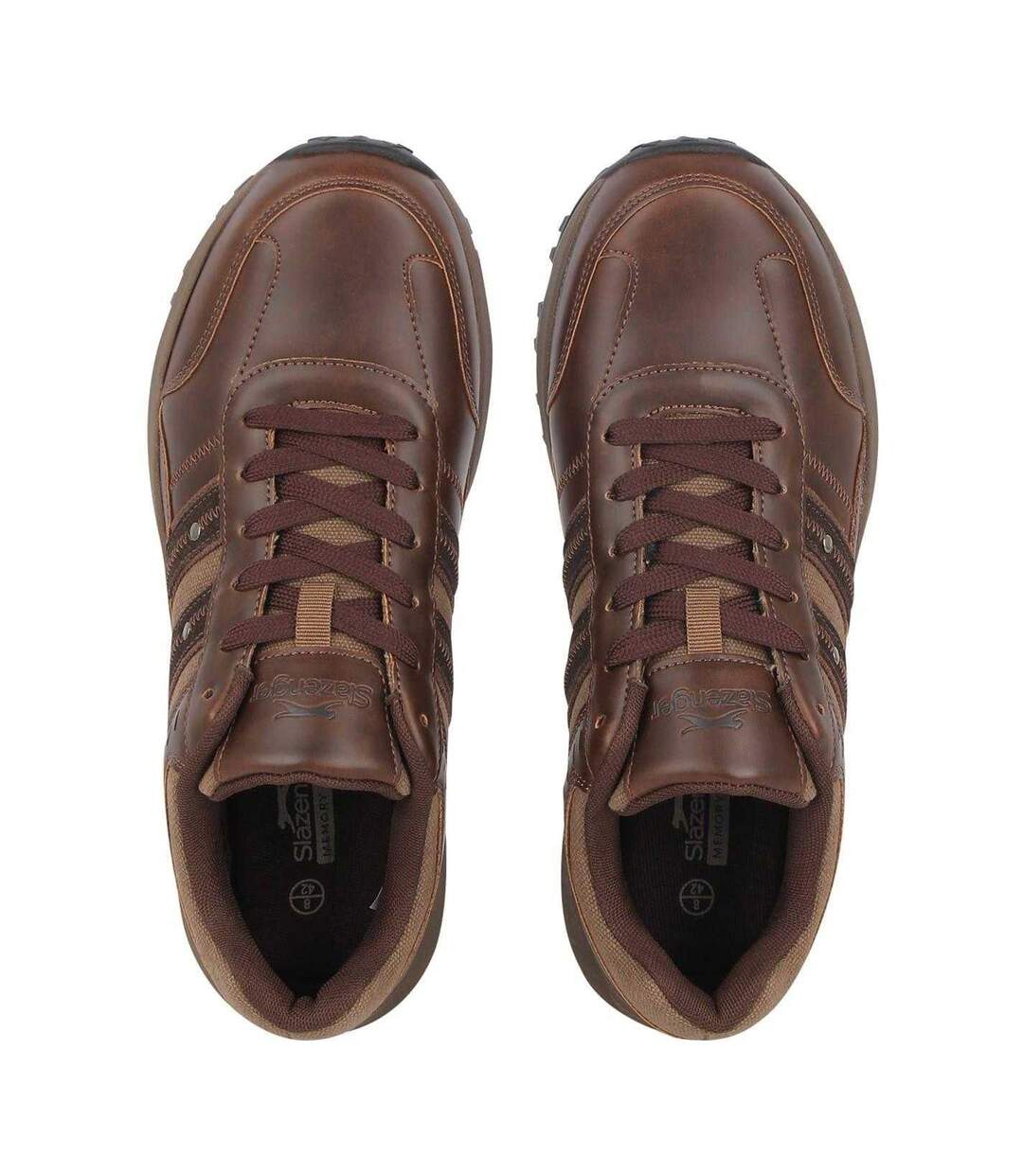 Chaussures De Marche Along Sleeve Homme Marron Slazenger-4