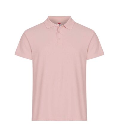 Mens Basic Polo Shirt Candy Pink Clique