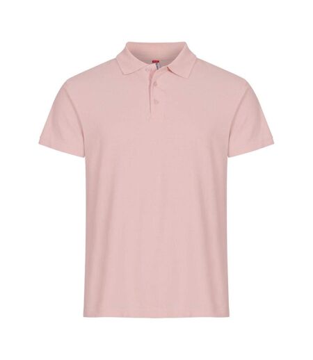 Mens Basic Polo Shirt Candy Pink Clique