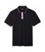 Mens Tipped Casual Polo Shirt Black Paul Smith-1