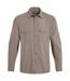 Chemise Décontractée Manches Longues Kiwi Homme Marron Gris Craghoppers-2
