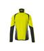 Pull Motif/style Deux Tons Accelerate Safe Femme Jaune Fluo Bleu Marine Foncé Mascot-2