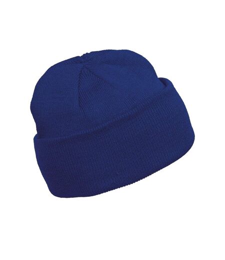 Bonnet tricoté adulte - KP031 - bleu roi