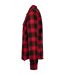 Chemise Motif/style À Carreaux Homme Rouge Noir Build Your Brand-3