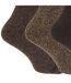 Chaussettes thermiques (lot de 3) - Homme (Nuances de marron) - UTMB430