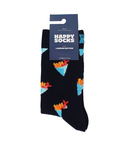 Mens & Ladies Fish & Chips Patterned Socks