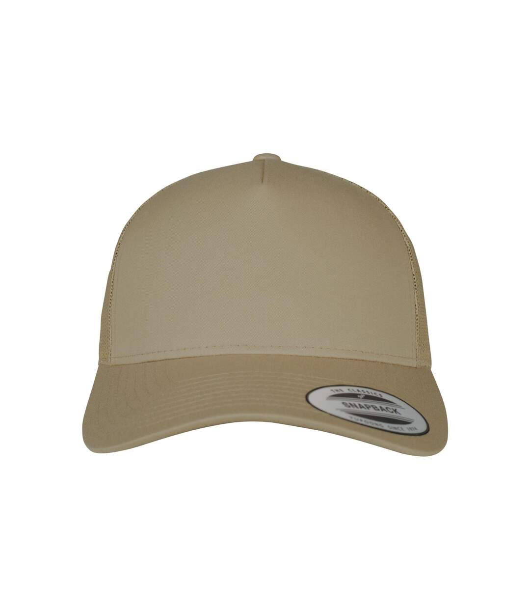 Casquette Trucker Motif/style Rétro Adulte Marron Kaki Flexfit-2