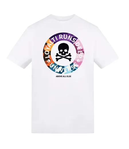 Unisex Adult Printed T-shirt White Loyalti