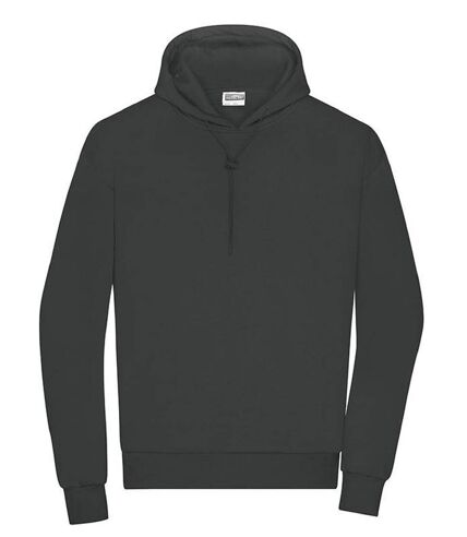 Sweat-shirt à capuche Bio - Homme - 8034 - gris graphite