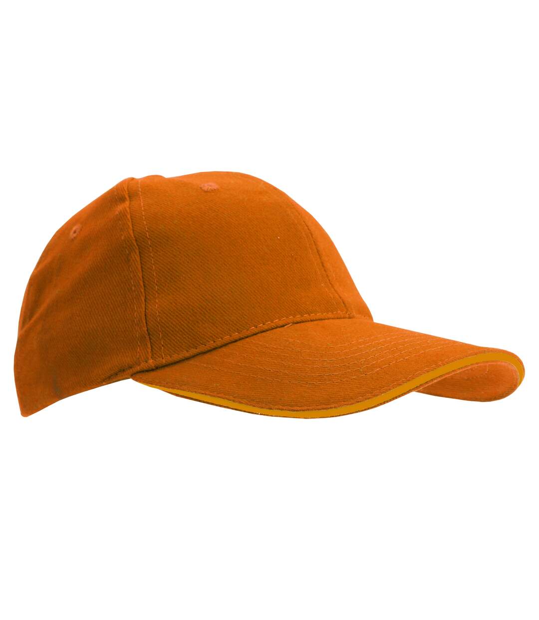 Casquette de baseball buffalo unisexe orange SOLS