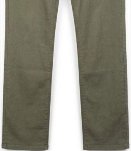 CHALLENGER M759 — Jean 5 poches extensible kaki terre : le confort stretch au style naturel