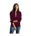Russell Womens/Ladies Authentic Sweat Jacket (Burgundy) - UTBC4656