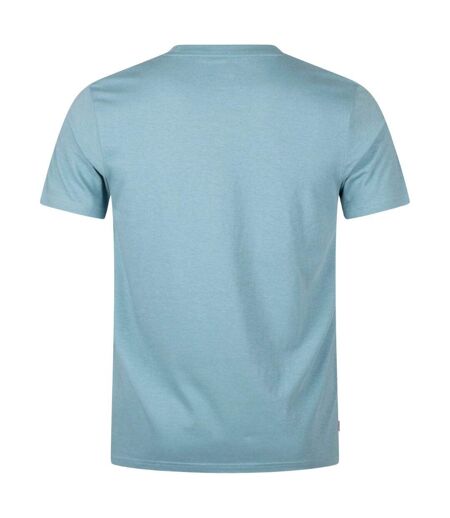 T-shirt Sport Motif/style À Rayures Homme Bleu Aquascutum
