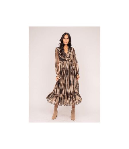Robe longue motifs IZAN - Dona X Lisa