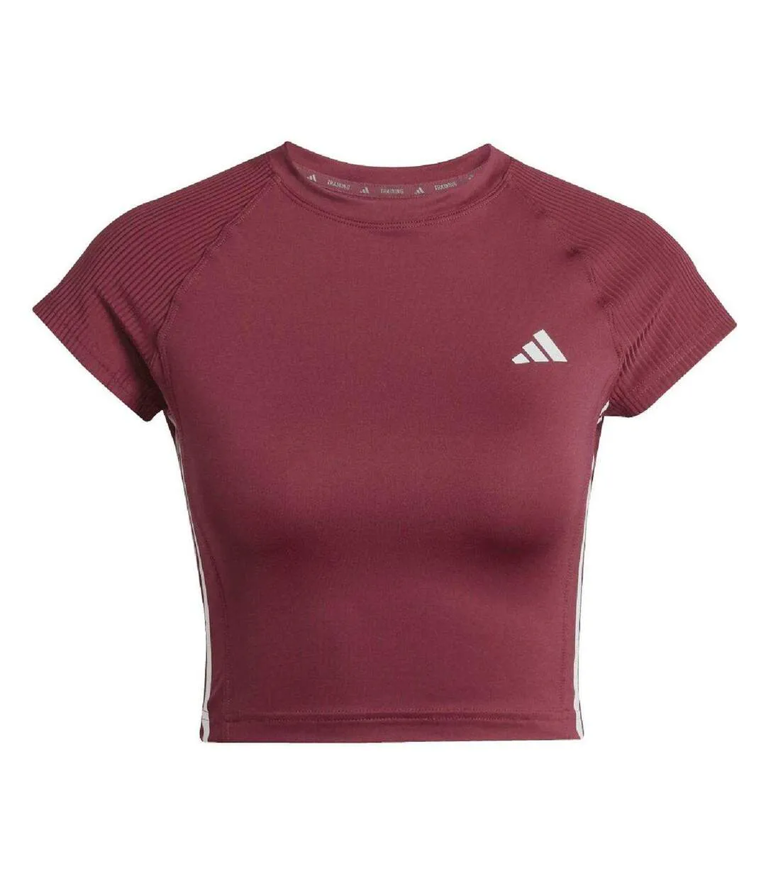 Womens/ladies Hyperglam T-shirt Red Adidas-2